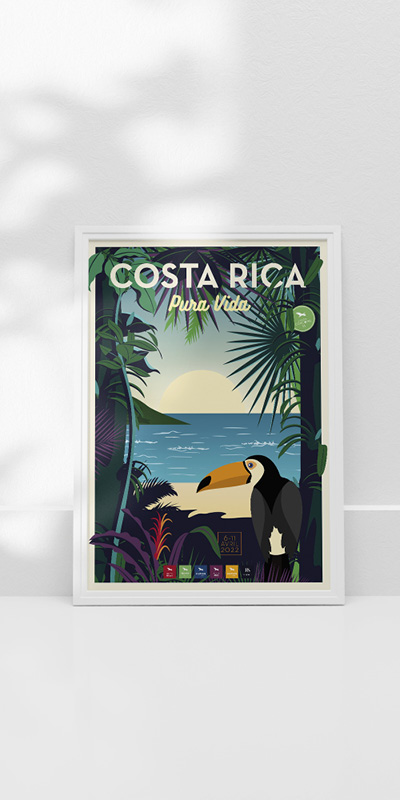 Affiche Costa Rica