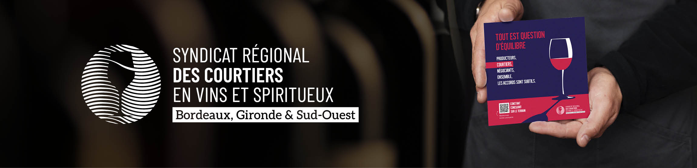 Syndicats des Courtiers en vins de Bordeaux - Header