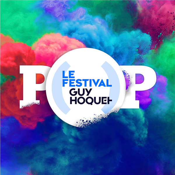 logo festival pop couleurs 