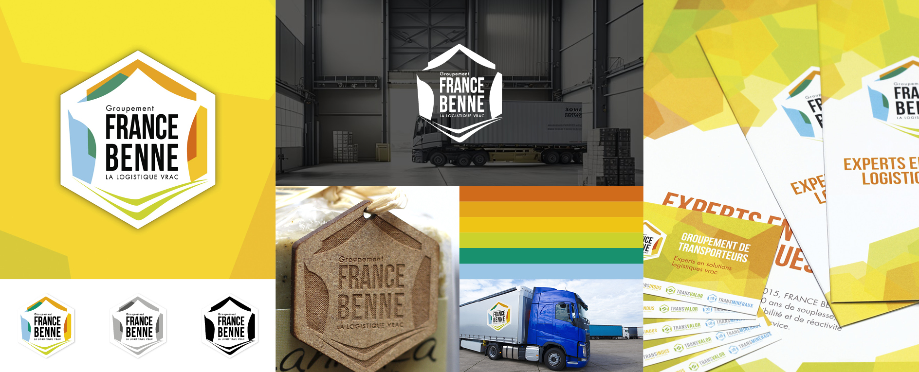 FRANCE BENNE - planche logos exemple