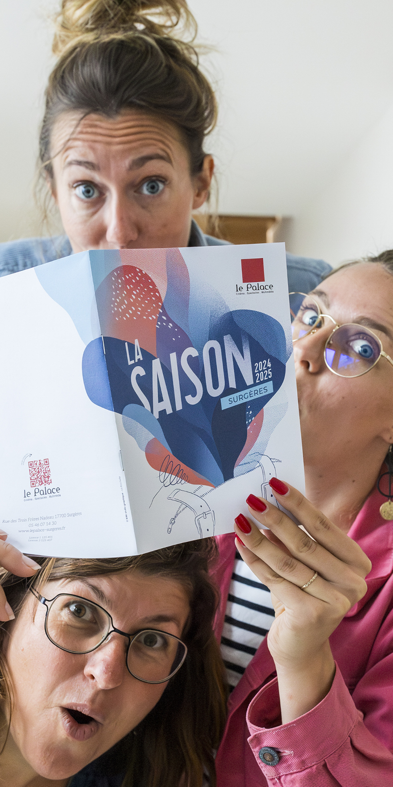 Programme de la saison 2024-2025 du Palace à Surgères