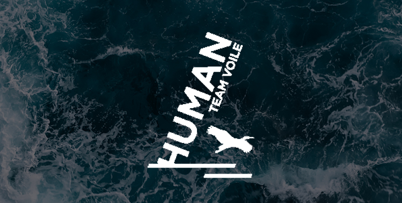 Header Human team voile du skipper Antoine Cornic